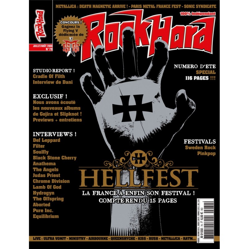 Couverture du Rock Hard n°79