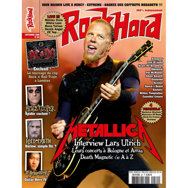 Couverture du Rock Hard n°80