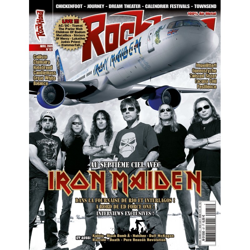 Couverture du Rock Hard n°87