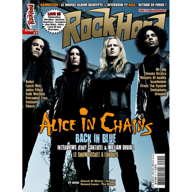 Couverture du Rock Hard n°91