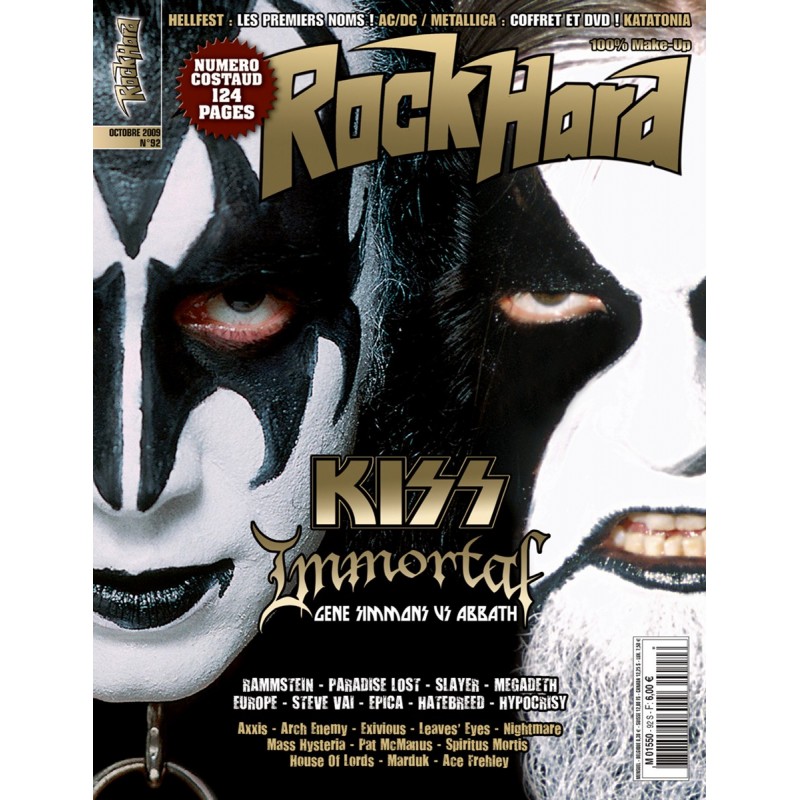 Couverture du Rock Hard n°92