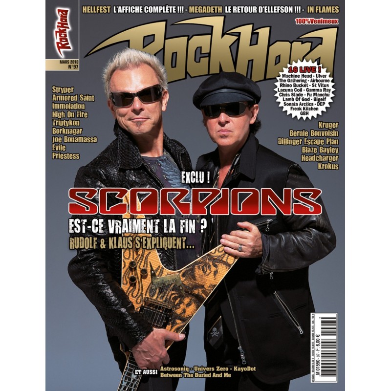 Couverture du Rock Hard n°97