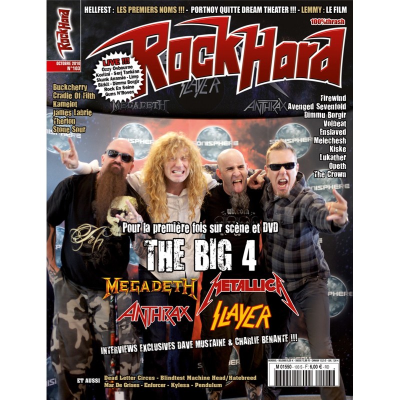 Couverture du Rock Hard n°103