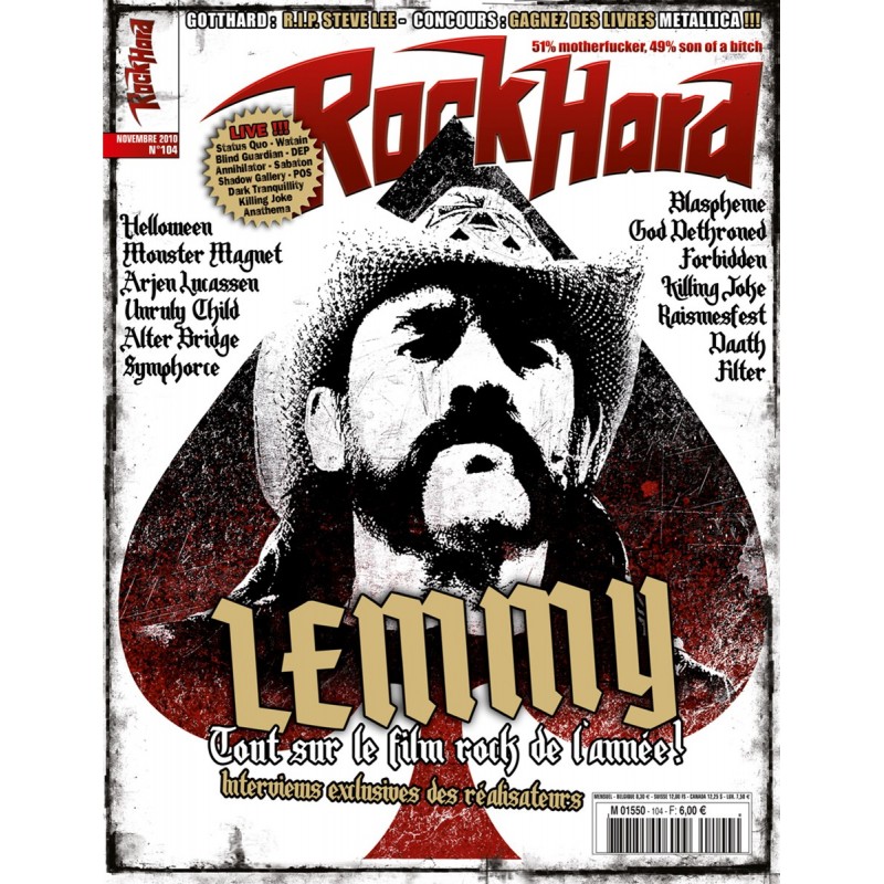 Couverture du Rock Hard n°104