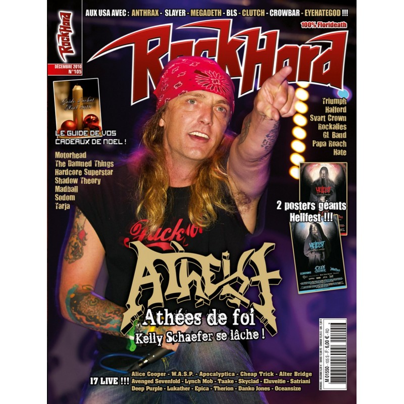 Couverture du Rock Hard n°105