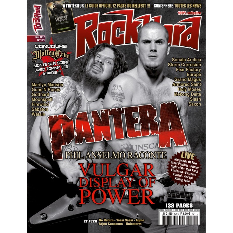 Couverture du Rock Hard n°121