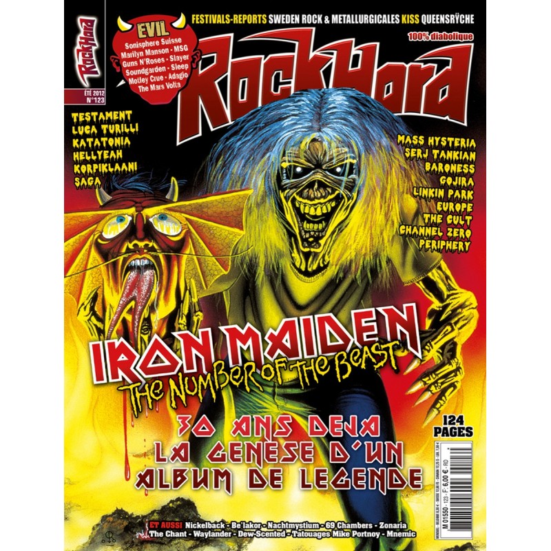 Couverture du Rock Hard n°123