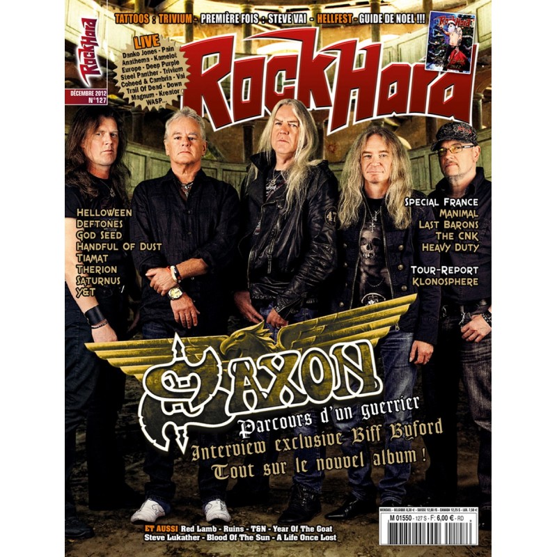 Couverture du Rock Hard n°127