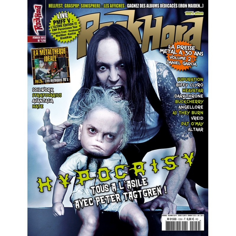 Couverture du Rock Hard n°129