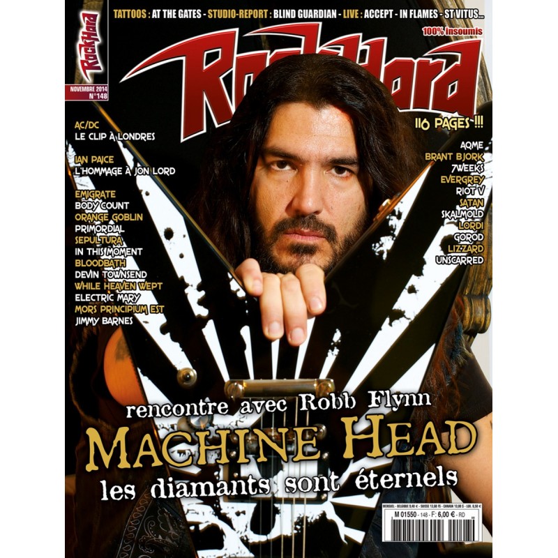 Couverture du Rock Hard n°148