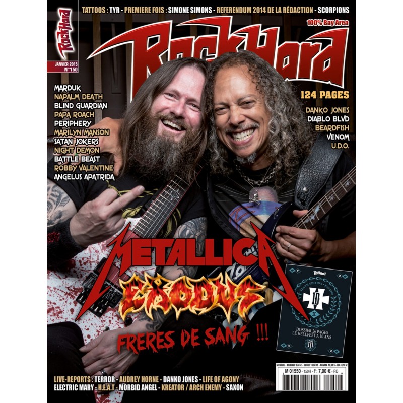 Couverture du Rock Hard n°150