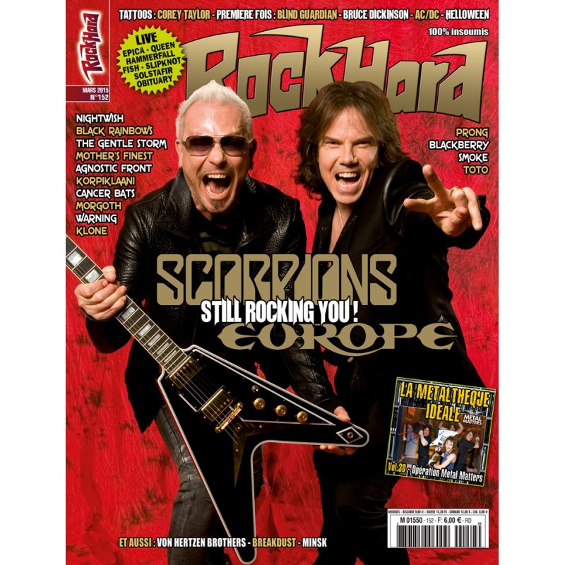 Couverture du Rock Hard n°152