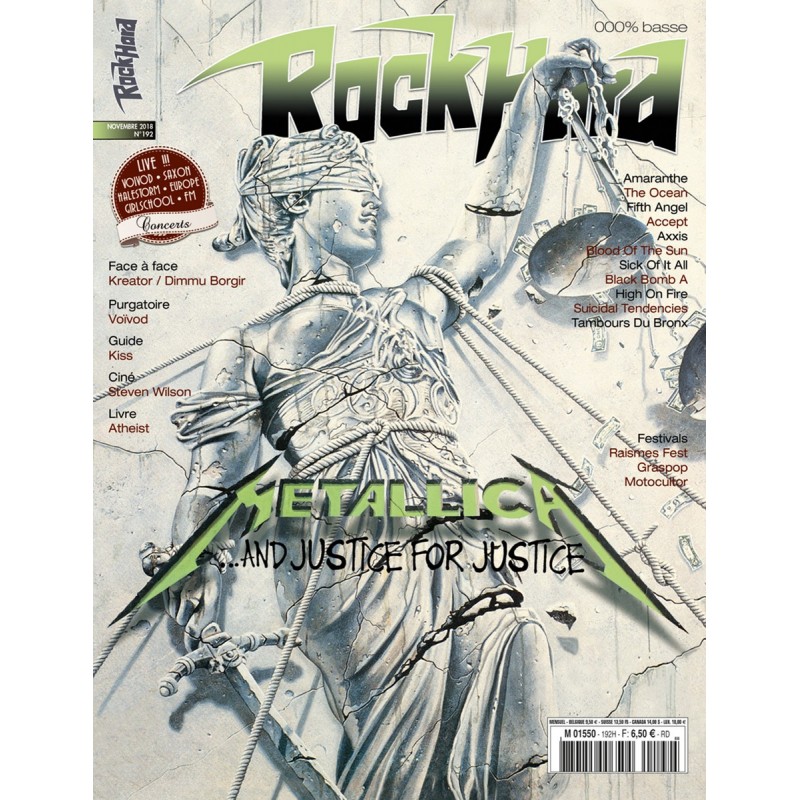 Couverture du Rock Hard n°192