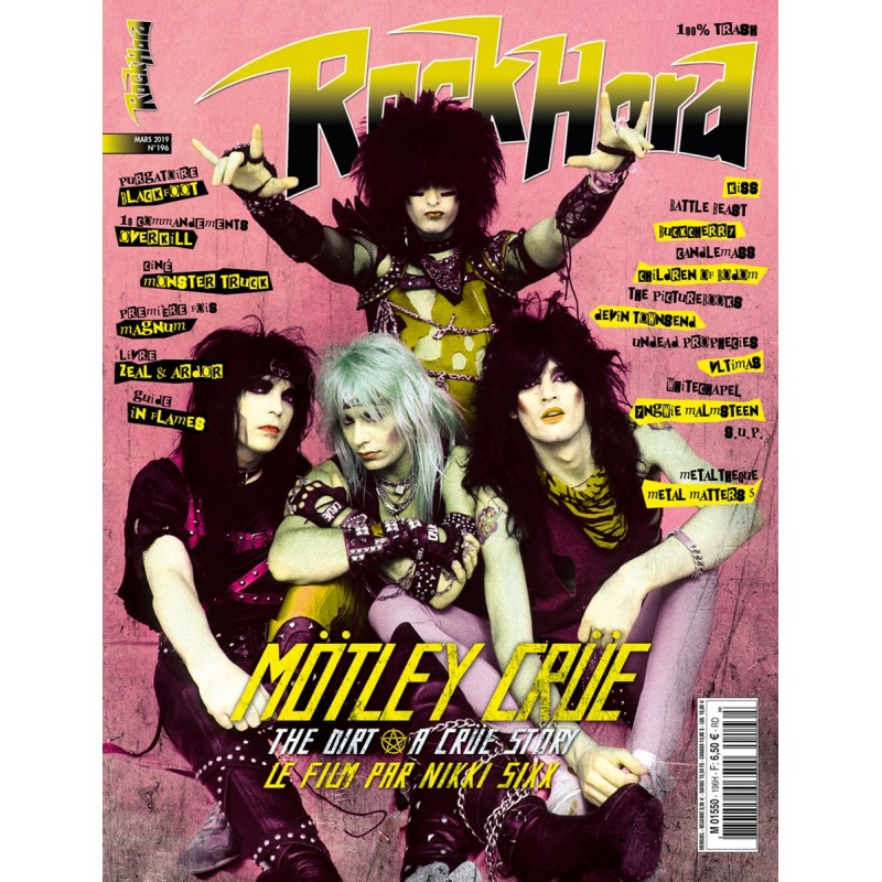 Couverture du Rock Hard n°196