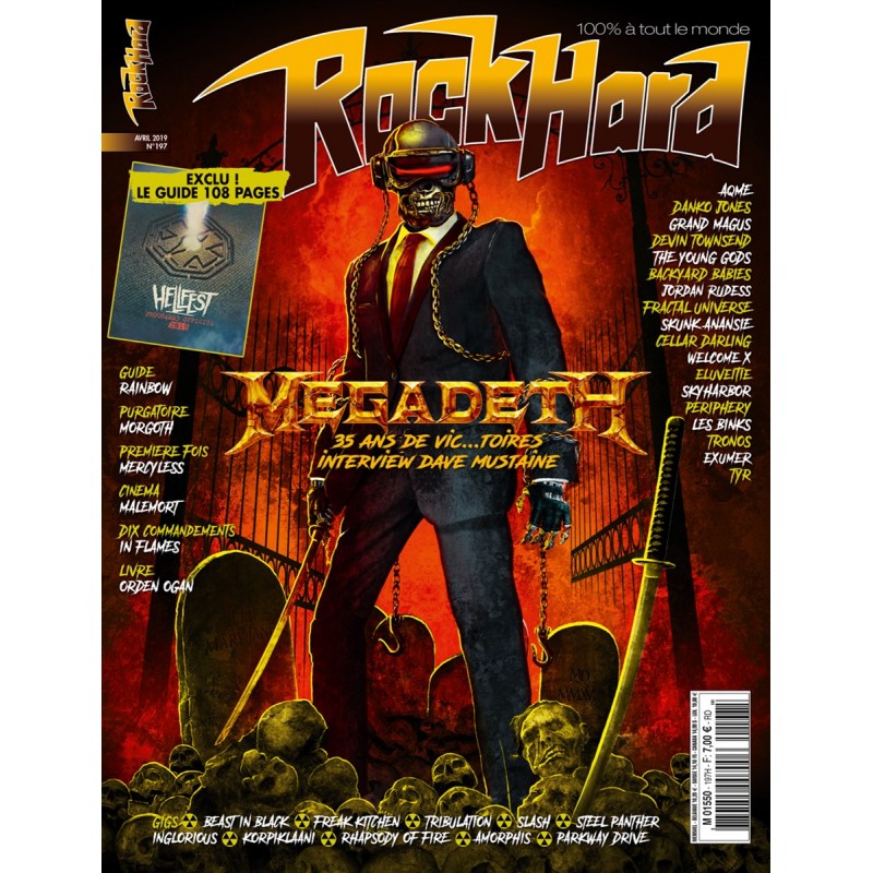 Couverture du Rock Hard n°197