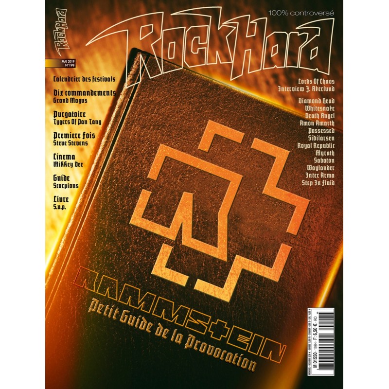 Couverture du Rock Hard n°198