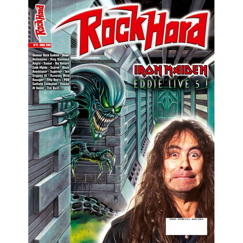 Couverture du Rock Hard n°9