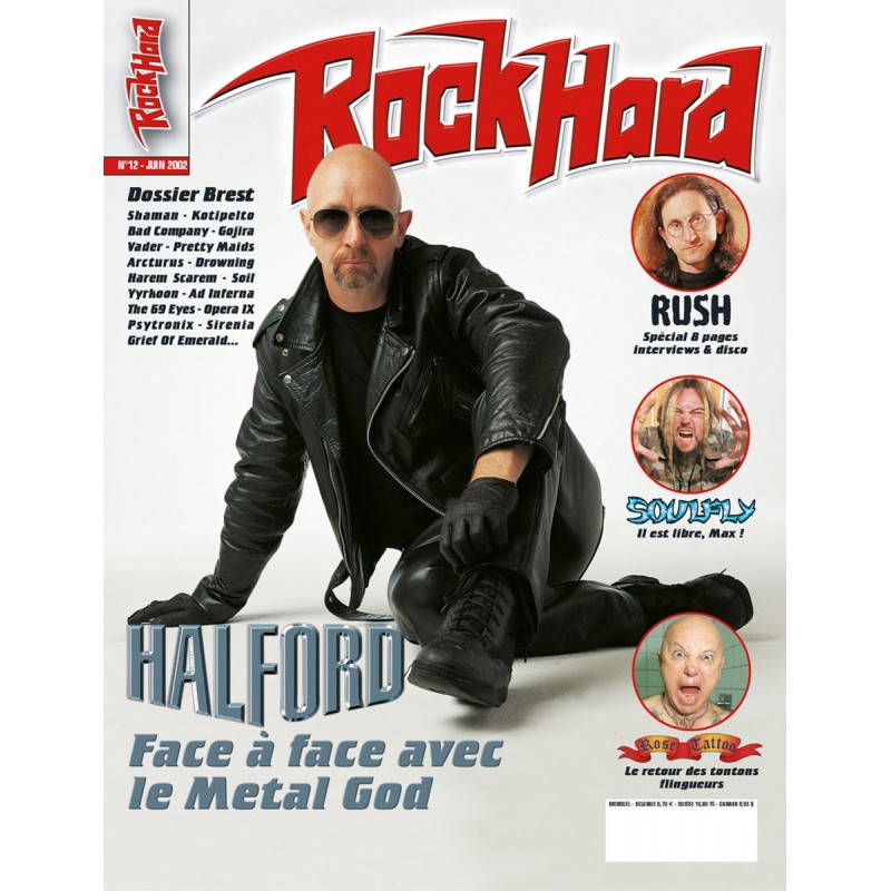 Couverture du Rock Hard n°12