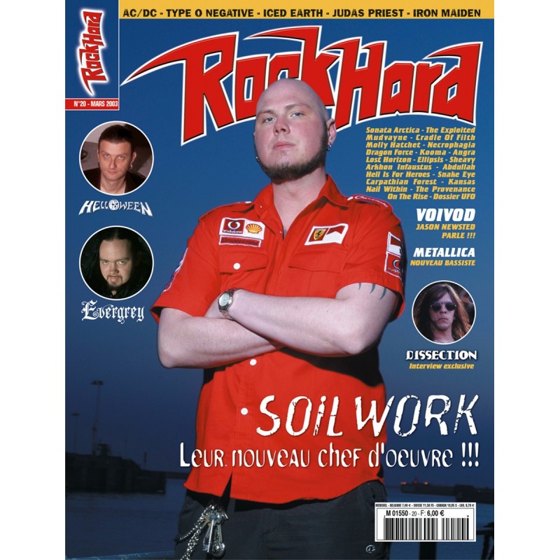 Couverture du Rock Hard n°20