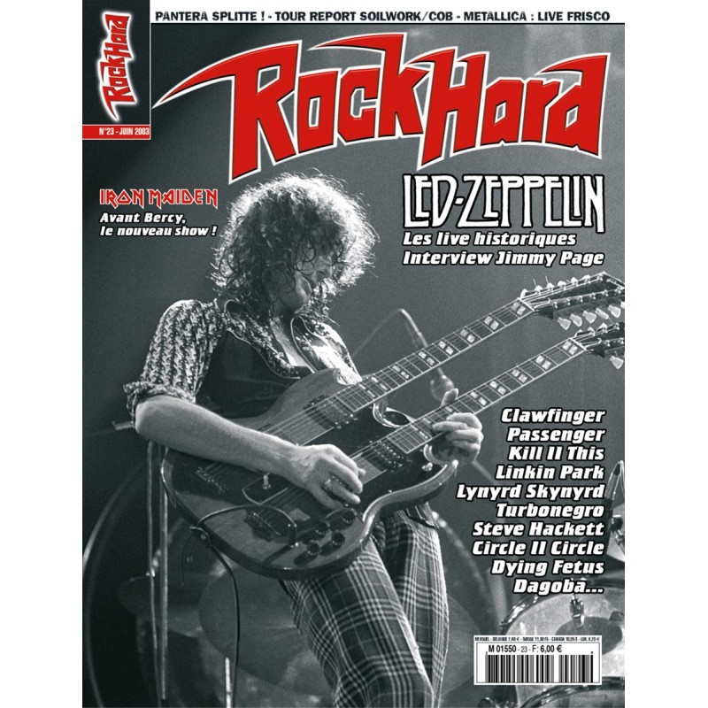 Couverture du Rock Hard n°23
