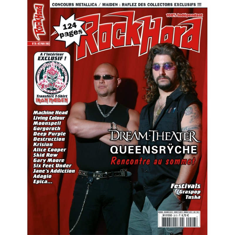 Couverture du Rock Hard n°26