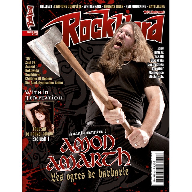 Couverture du Rock Hard n°107