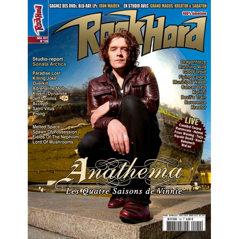 Couverture du Rock Hard n°120