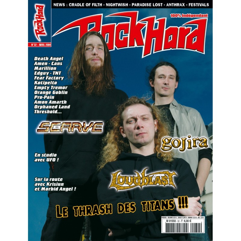 Couverture du Rock Hard n°32