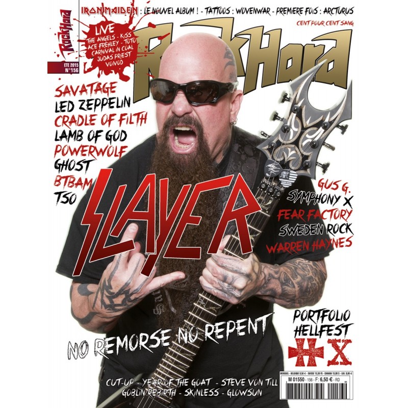 Couverture du Rock Hard n°156