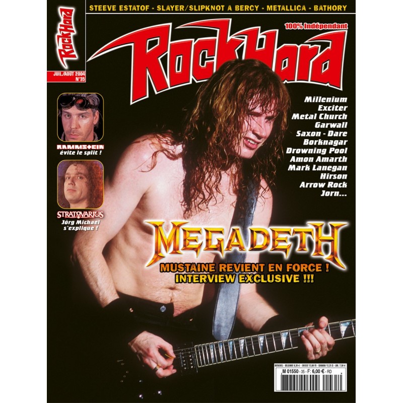 Couverture du Rock Hard n°35