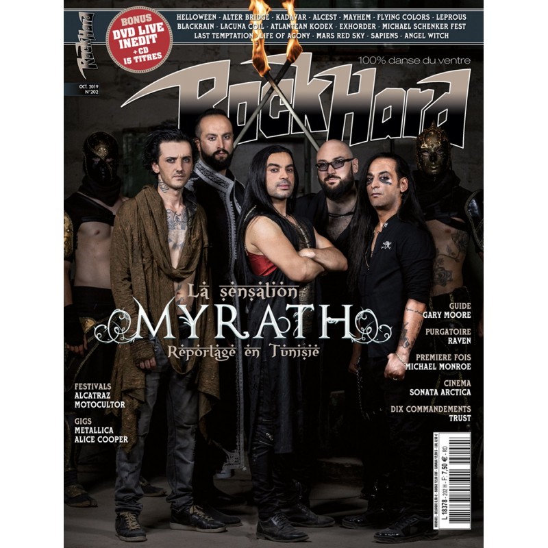 Couverture du Rock Hard n°202