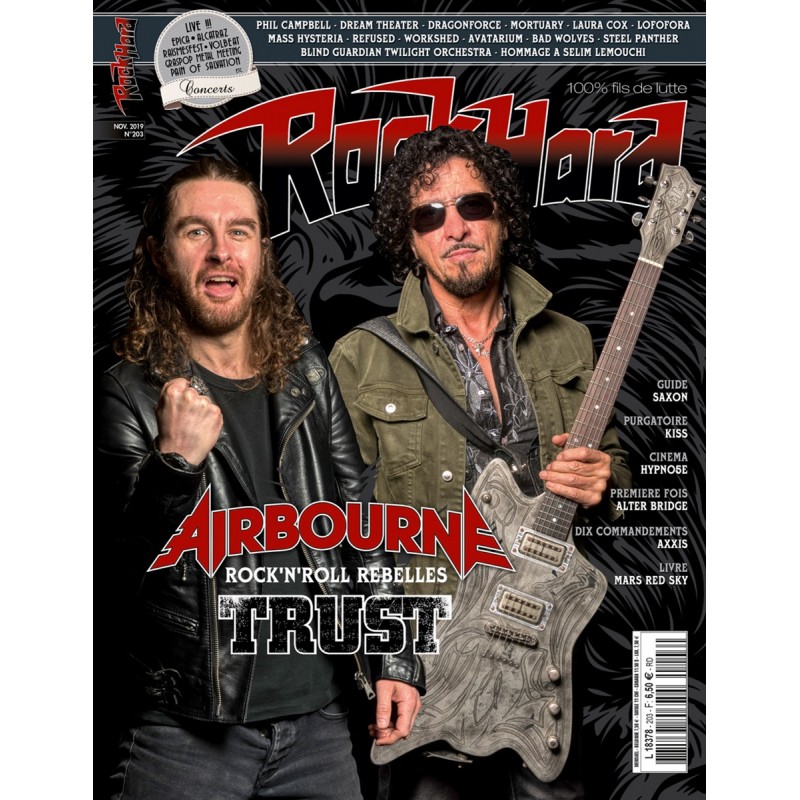 Couverture du Rock Hard n°203