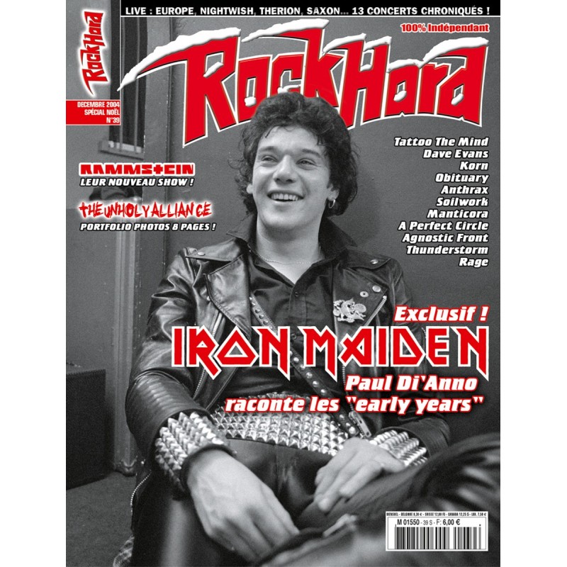 Couverture du Rock Hard n°39