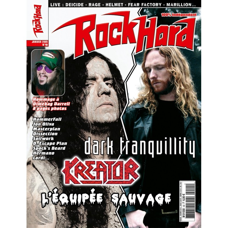 Couverture du Rock Hard n°40