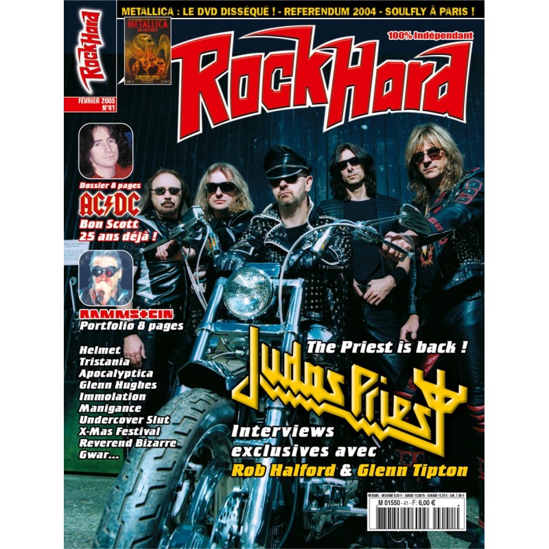 Couverture du Rock Hard n°41