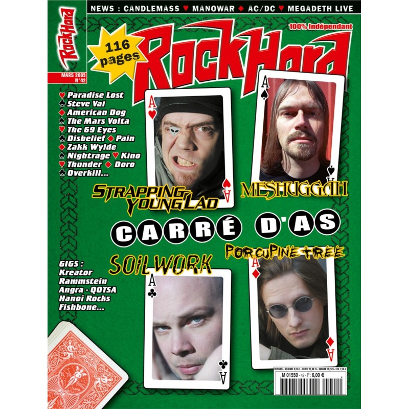 Couverture du Rock Hard n°42