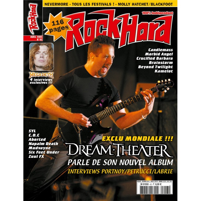 Couverture du Rock Hard n°43