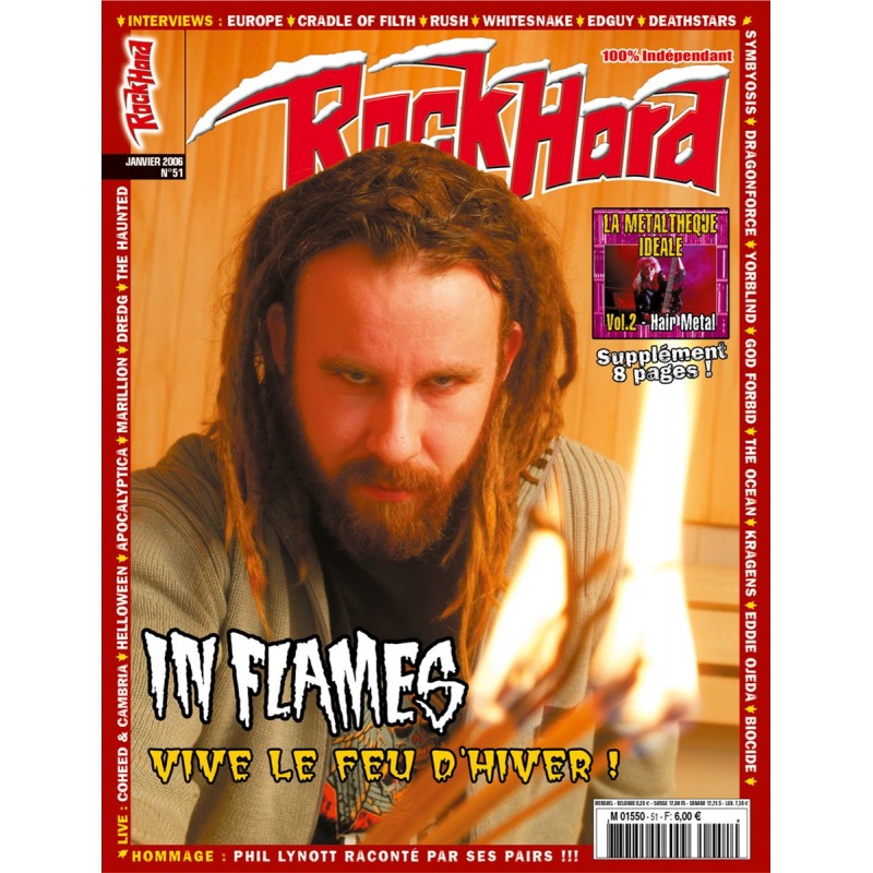Couverture du Rock Hard n°51