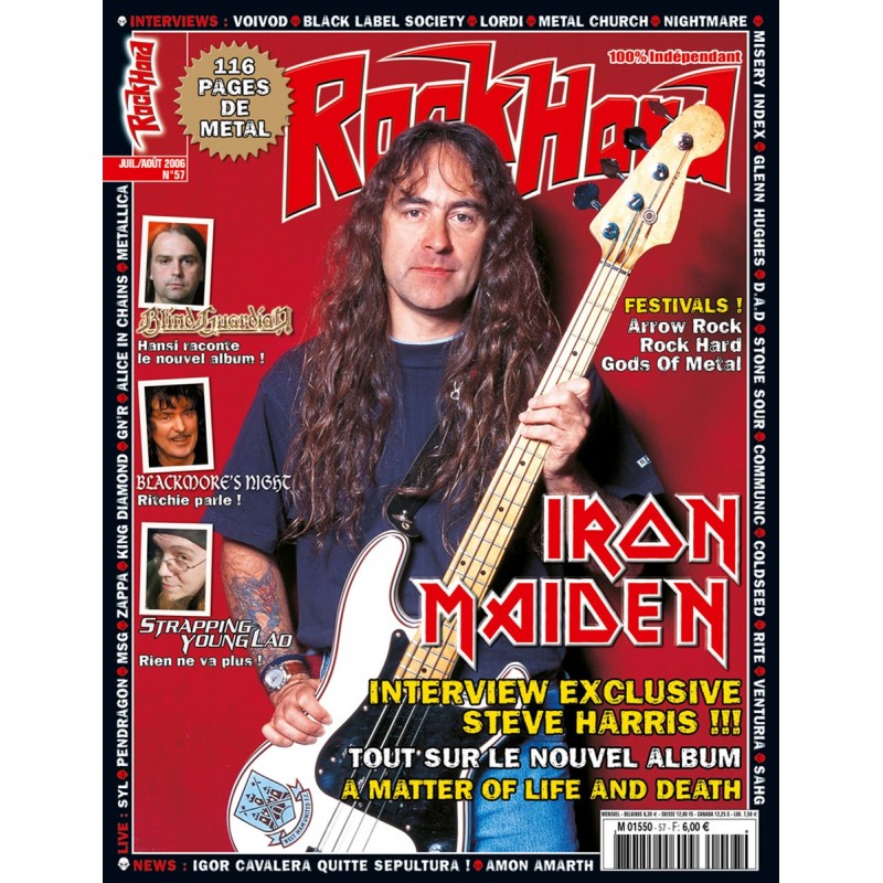 Couverture du Rock Hard n°57