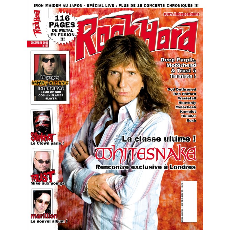Couverture du Rock Hard n°61