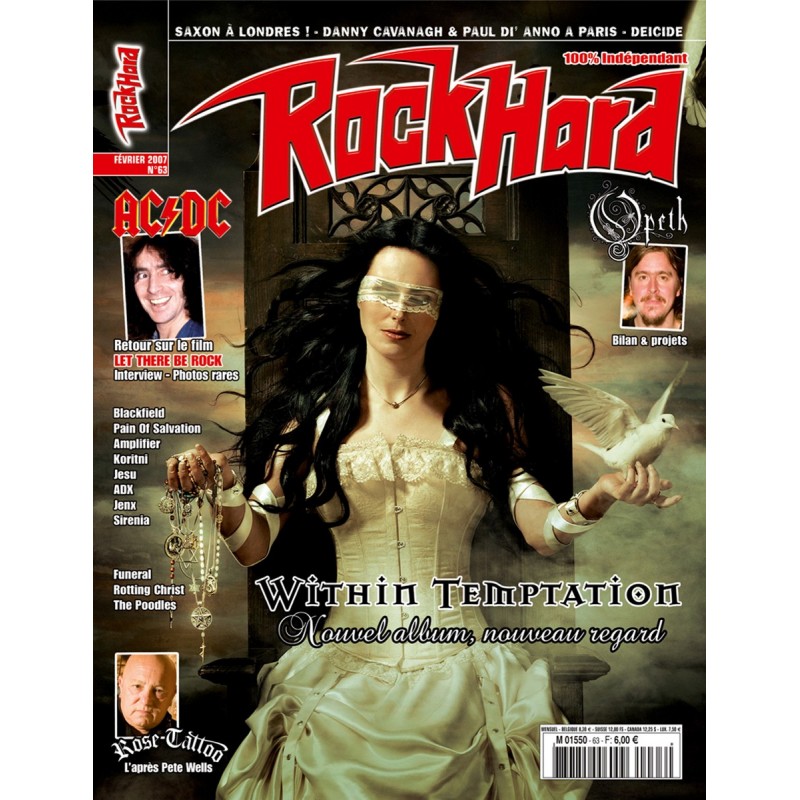 Couverture du Rock Hard n°63