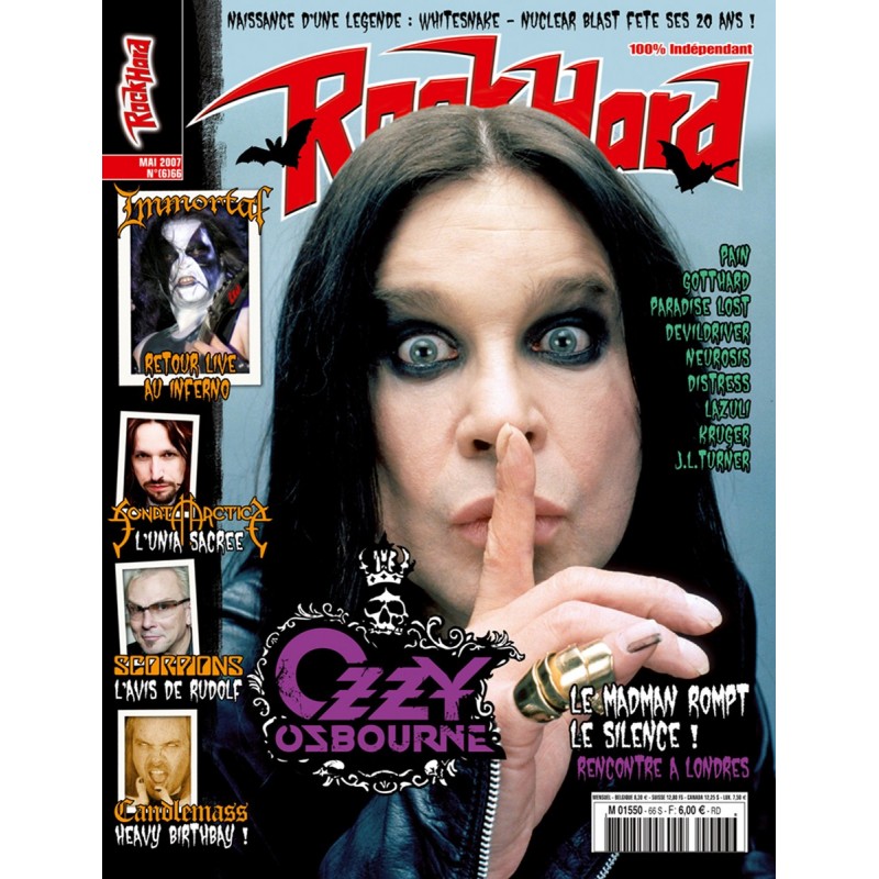 Couverture du Rock Hard n°66